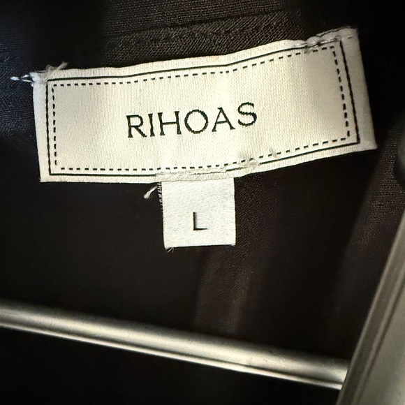 Rihoas brand, size medium black dress - Picture 3 of 4